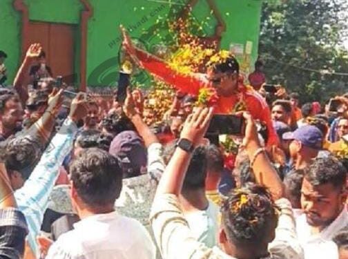 ନିଜ ଜନ୍ମମାଟିରେ ସତବୀର ସିଂଙ୍କୁ ଭବ୍ୟ ସ୍ଵାଗତ