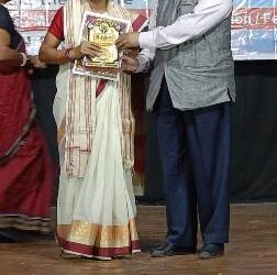 ବିଶ୍ୱ ନାଟ୍ୟମେଳାରେ ରାଞ୍ଜୁବାଳାଙ୍କୁ “କଳା ଗୌରବ “ସମ୍ମାନ