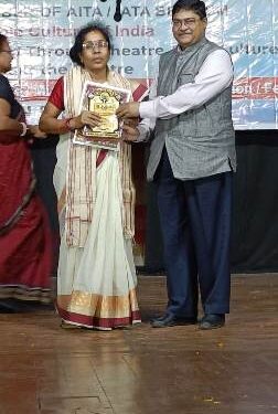 ବିଶ୍ୱ ନାଟ୍ୟମେଳାରେ ରାଞ୍ଜୁବାଳାଙ୍କୁ “କଳା ଗୌରବ “ସମ୍ମାନ