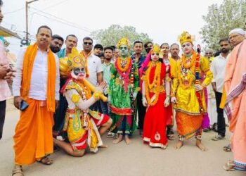 ଶ୍ରୀ ରାମ ବିଗ୍ରହ ପ୍ରତିଷ୍ଠା ଉତ୍ସବ ରେ ସାରା ବାଣପୁର ଓ ଚିଲିକା ଉତ୍ସବ ମୁଖର