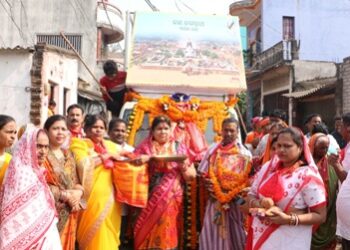 ହୁଳହୁଳି, ଜୟ ଜଗନ୍ନାଥ ଧ୍ଵନିରେ ଅଞ୍ଚଳ କମ୍ପିଲା