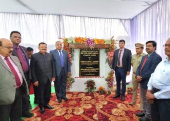 ସିଭିଲ କୋର୍ଟ ଶିଳାନ୍ୟାସ କଲେ ହାଇକୋର୍ଟ କାର୍ଯ୍ୟକାରୀ ମୂଖ୍ୟ ବିଚାରପତି