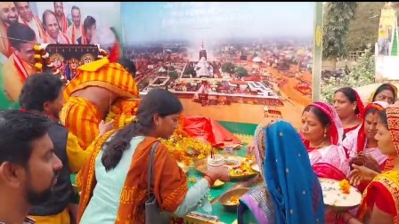 ନଗରୀ ପଞ୍ଚାୟତରେ ବୁଲିଲା ଅର୍ପଣ ରଥ