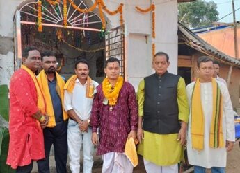ସନ୍ତୋଳ ଗ୍ରାମରେ ମା, ସାହାଡେଶ୍ୱରୀଙ୍କ ୫୨ ତମ ପ୍ରତିଷ୍ଠା ଉତ୍ସବ ପାଳନ