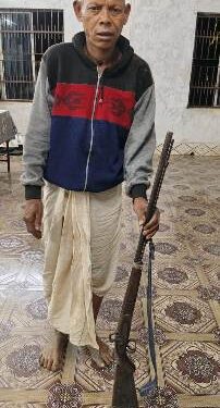 ମଦ ଜବତ କରିବାକୁ ଯାଇ ବନ୍ଧୁକ ଜବତ କଲା ବାଣିଗୋଛା ପୋଲିସ