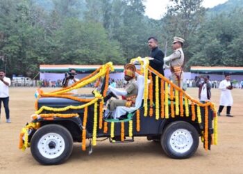 ପାରଳାଖେମୁଣ୍ଡି ଠାରେ ଗଜପତି ଜିଲ୍ଲା ସ୍ତରୀୟ ୭୫ତମ ସାଧାରଣତନ୍ତ୍ର ଦିବସ ପାଳିତ