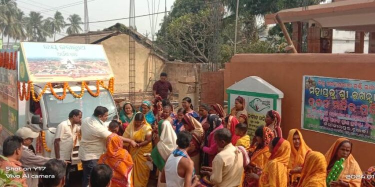 ଟାଙ୍ଗୀ ବ୍ଲକ ନିରାକାରପୁରରୁ ଜୟ ଜଗନ୍ନାଥ ଅର୍ପଣ ରଥ ପରିକ୍ରମା ଆରମ୍ଭ