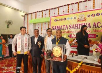 ଡଃ ନୃସିଂହାନନ୍ଦ ମହାପାତ୍ର ପାଇଲେ ସନ୍ଥ ରବି ଦାସ ଜାତୀୟ ସମ୍ମାନ