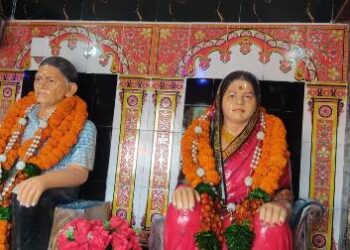 ଭଜମନ ସାମନ୍ତରାୟ ଙ୍କ ପ୍ରଥମ ଶ୍ରାଦ୍ଧବାର୍ଷିକୀ ଉପଲକ୍ଷେ ତାଙ୍କ ପ୍ରତିମୄତି ସ୍ଥାପନ