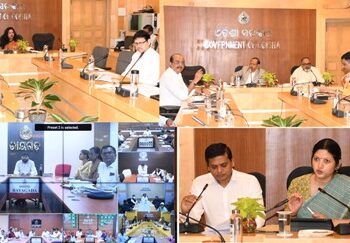 ବିଭିନ୍ନ ବିଭାଗୀୟ ଗୁରୁତ୍ୱପର୍ଣ୍ଣ କାର୍ଯ୍ୟକ୍ରମର କାର୍ଯ୍ୟକାରିତା ସଂପର୍କରେ ମୁଖ୍ୟ ଶାସନ ସଚିବଙ୍କ ଜିଲ୍ଲାପାଳମାନଙ୍କ ସହିତ ଆଲୋଚନା ଓ ପରାମର୍ଶ
