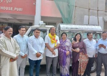 ପୁରୀଠାରେ ସ୍ୱର୍ଗରଥର ଉଦଘାଟନ