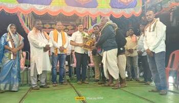 ମା ବାଗଦେବୀ ଙ୍କ ବାର୍ଷିକ ଉତ୍ସବ ରେ ମଞ୍ଚସ୍ଥ ହେଲା ନାଟକ କେତେ କାନ୍ଦିବୁରେ ଗୌର ଦାସ
