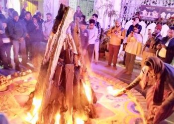 ନୂଆଦିଲ୍ଲୀ ର ହାଉଜଖାସ ଜଗନ୍ନାଥ ମନ୍ଦିରରେ ଅଗ୍ନି ଉତ୍ସବ ପାଳନ