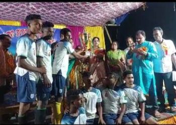 କାଶୀପୁର ଫୁଟବଲ ଖଣ୍ଡପଡାକୁ ହରାଇ ଟାଗିଂ ଚମ୍ପିୟାନ