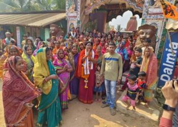 ବିଜେଡି ନେତ୍ରୀ ବାସନ୍ତୀଙ୍କ ରୋଡ଼ଶୋ ଓ ହୃଦୟଯୋଡ ଯାତ୍ରା