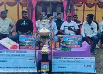 ବେନକେରା ଆଦିବାସୀ କପ୍ କ୍ରିକେଟ ଟୁର୍ଣ୍ଣାମେଣ୍ଟ ଉଦଯାପିତ।