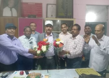 ନାଚୁଣୀ ମହାବିଦ୍ୟାଳୟ ର ନୂତନ ଅଧ୍ୟକ୍ଷ ଙ୍କ କାର୍ଯ୍ୟଭାର ଗ୍ରହଣ