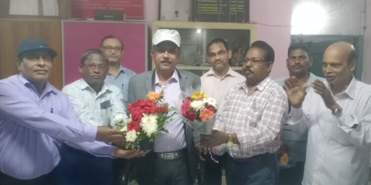 ନାଚୁଣୀ ମହାବିଦ୍ୟାଳୟ ର ନୂତନ ଅଧ୍ୟକ୍ଷ ଙ୍କ କାର୍ଯ୍ୟଭାର ଗ୍ରହଣ