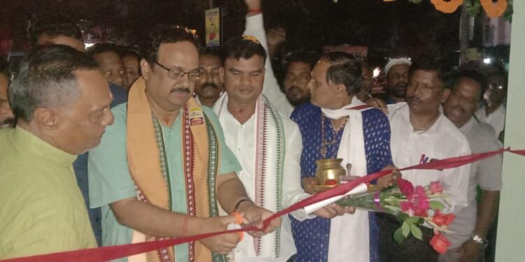 ସାଂସଦ ମାନସ ମଙ୍ଗରାଜଙ୍କ ଦ୍ଵାରା : ବିଶ୍ଵକର୍ମା ଗୋଷ୍ଠୀ କେନ୍ଦ୍ର ଉଦ୍ ଘାଟିତ
