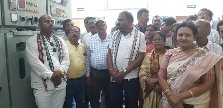 ବିଧାୟକଙ୍କ ଦ୍ୱାରା ନୂତନ ପାୱାର ସବଷ୍ଟେସନର ଶୁଭ ଉଦଘାଟନ