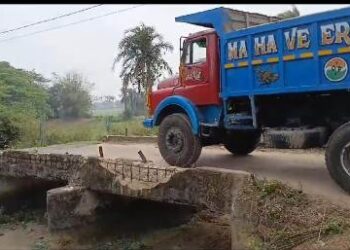 ଭଗ୍ନ,ବିପଦସଙ୍କୁଳ ଆମଣାକୁଦ କେନାଲ ପୋଲ : ମରଣ ଯନ୍ତା ପାଲଟିଛି ,ଗମନା ଗମନରେ ବାଧା