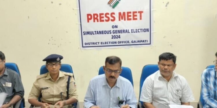 ଗଜପତି ଜିଲ୍ଲାରେ ସାଧାରଣ ନିର୍ବାଚନ ପାଇଁ ବିଭିନ୍ନ ଟିମ୍ ଗଠିତ : ସ୍ବଚ୍ଛ, ଅବାଧ ଓ ଶାନ୍ତିପୂର୍ଣ୍ଣ ପରିଚାଳନା ପାଇଁ ପ୍ରଶାସନର ପ୍ରସ୍ତୁତି