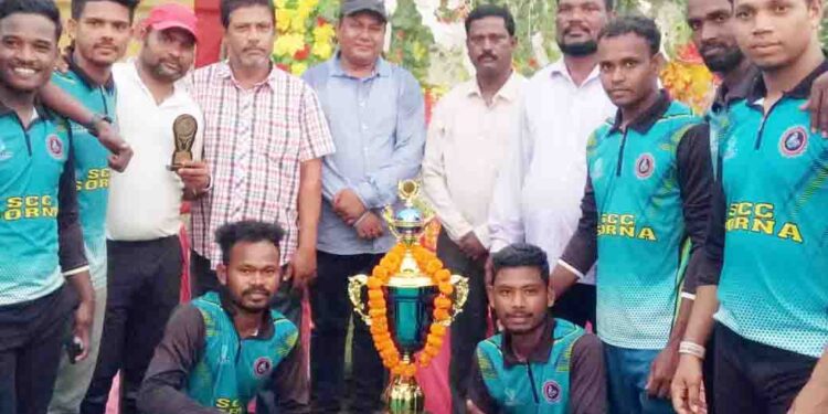 ମା’ ସମଲେଶ୍ୱରୀ କ୍ରିକେଟ୍ ଟୁର୍ନାମେଣ୍ଟ, ସ୍ୱର୍ଣ୍ଣା କୁ ହରାଇ ବରହାକାନି ଚମ୍ପିୟାନ