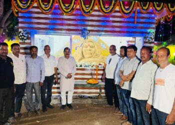 ସ୍ୱର୍ଗତ ଶାନ୍ତିଲତାଙ୍କ ଶ୍ରଦ୍ଧାଞ୍ଜଳି ସଭା ଓ ବାଲୁକା ପ୍ରତିମୂର୍ତ୍ତି ସ୍ଥାପନ 