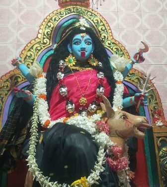 ଜାଗୁଳେଇଙ୍କ ବାସନ୍ତିକ ଦୁର୍ଗାପୂଜା : କାଳରାତ୍ରି ବେଶରେ ଦର୍ଶନ ଦେଲେ ମା’