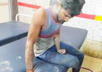 ଷ୍ଟେସନ ନିର୍ମାଣାଧୀନ କୋଠା ଭୁଷୁଡ଼ି ୪ ଶ୍ରମିକ ଆହତ