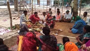 ନାମଯଜ୍ଞ ପାଇଁ ଶୁଭ ସ୍ତମ୍ଭ ସ୍ଥାପନ