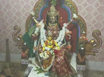 ଜାଗୁଳେଇଙ୍କ ବାସନ୍ତିକ ଦୁର୍ଗାପୂଜା : ସ୍କନ୍ଦ ମାତା ବେଶରେ ଦର୍ଶନ ଦେଲେ ମା’