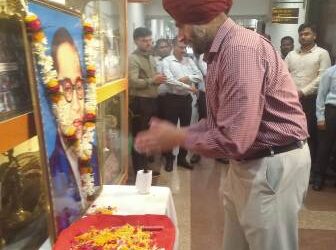 खोरधारोड मंडल द्वारा डॉ. बी आर अंबेडकर की जयंती के अवसर पर श्रद्धांजलि आर्पित की गई