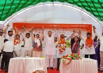 ଚିତ୍ତରଞ୍ଜନ ମଣ୍ଡଳଙ୍କ କଂଗ୍ରେସ ଘର ବାହୁଡ଼ା ଓ ନିର୍ବାଚନୀ ସଭା