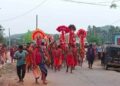 ଦଣ୍ଡପର୍ବରେ ଦୁଲୁକୁଛି ଗାଁ ଦାଣ୍ଡ  