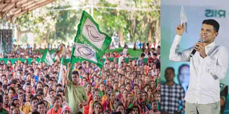 ବିଷମକଟକ ଓ ଗୁଣୁପୁରରେ ବି.ଜେ.ଡିର ଶଙ୍ଖ ଫୁଙ୍କିଲେ – ପାଣ୍ଡିଆନ 