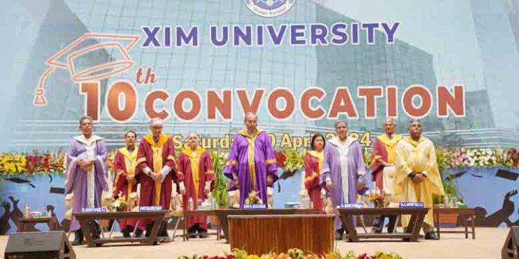 TenthPG Convocation of XIM University held successfully