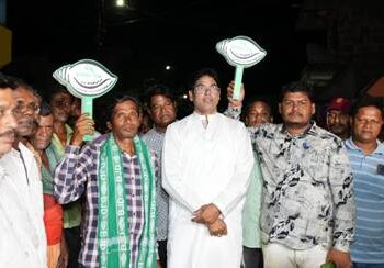 ଓଡ଼ଗାଁ ଏନଏସିରେ ଯୋରଦାର ପ୍ରଚାର କଲେ ଅରୁଣ