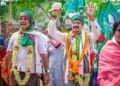 ଏକାମ୍ର ରେ ଅଶୋକ, ମନ୍ମଥଙ୍କ ପଦଯାତ୍ରା, ମଟର ସାଇକେଲ ରାଲି ଓ ସାଧାରଣ ସଭା
