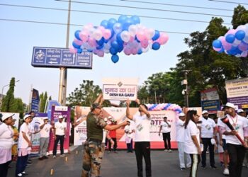 ବିଏମସି ଓ ଖୋର୍ଦ୍ଧା ଜିଲ୍ଲା ପ୍ରଶାସନ ପକ୍ଷରୁ ଭୋଟର ସଚେତନତା ପାଇଁ ମିନି ମାରାଥନ : ସାମିଲ ହେଲେ ୫ ଶହରୁ ଅଧିକ ଭୋଟର