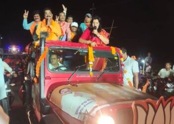 ବୋଲଗଡ – ବେଗୁନିଆ ନିର୍ବାଚନ ମଣ୍ଡଳୀରେ ବିଜେପିର ବିଶାଳ ବାଇକ ଶୋଭାଯାତ୍ରା 