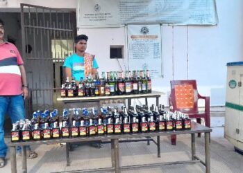 ବିଫୁଳ ପରିମାଣର ବିଦେଶୀ ମଦ ଜବତ