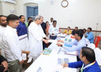 ମୁଖ୍ୟମନ୍ତ୍ରୀ ନବୀନ ପଟ୍ଟନାୟକ କ୍ରମାଗତ ଭାବେ ଷଷ୍ଠ ଥର ପାଇଁ : ହିଞ୍ଜିଳିକାଟୁ ବିଧାନସଭା ଆସନରୁ ନାମାଙ୍କନ ଦାଖଲ