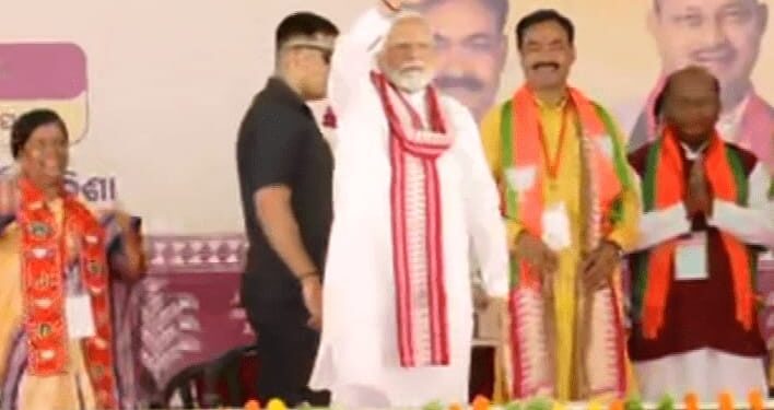 କନ୍ଧମାଳରୁ ମୋଦୀଙ୍କ ଦମ୍ଭୋକ୍ତି : ଓଡ଼ିଶାରେ ହେବ ଡବଲ ଇଞ୍ଜିନ୍‌‌ ସରକାର