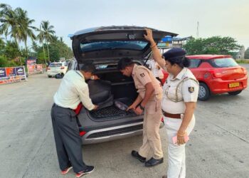 ନିର୍ବାଚନକୁ ଆଖି ଆଗରେ ରଖି ପିପିଲି ପୋଲିସ୍ ର ଛାନଭିନ୍