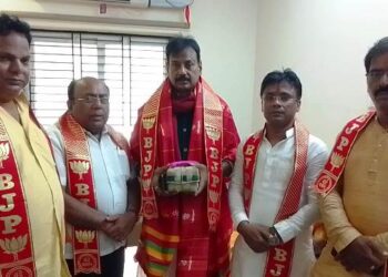 ଜଗନ୍ନାଥ ଧାମ ରୁ ଆରମ୍ଭ ହେଲା ବିଜେପି ର ବିଜୟ ଅଭିଯାନ ଯାତ୍ରା