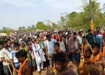 ଗହୀର ବଘେଇ ପୀଠରେ ଝାମୁଯାତ୍ରା 