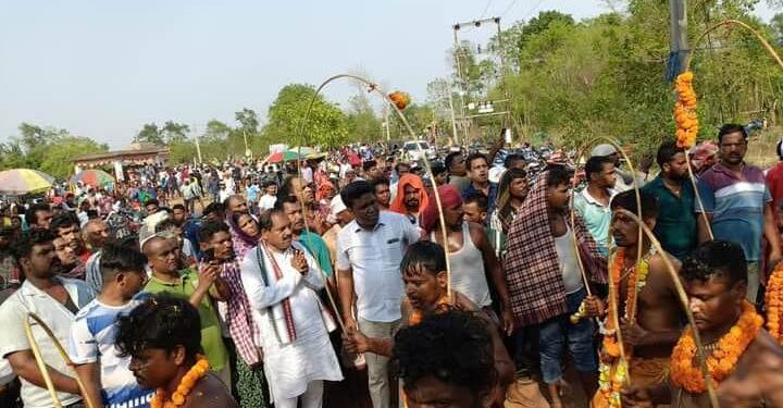ଗହୀର ବଘେଇ ପୀଠରେ ଝାମୁଯାତ୍ରା 