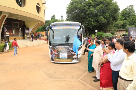 ଯୁବ ଜ୍ୟୋତିର୍ବିଜ୍ଞାନୀ ଛାତ୍ରଛାତ୍ରୀଙ୍କ ମହାକାଶ ପ୍ରୟୋଗ କେନ୍ଦ୍ର, ଅହମଦାବାଦ ଯାତ୍ରାର ଶୁଭାରମ୍ଭ