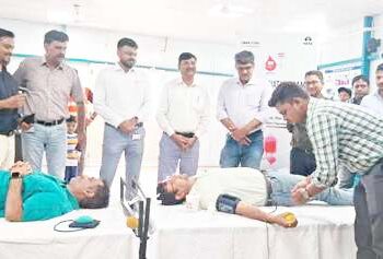 ଟାଟା ଷ୍ଟିଲ କଳିଙ୍ଗନଗର ଏବଂ ଯାଜପୁର ଜିଲ୍ଲା ମୁଖ୍ୟ ଚିକିତ୍ସାଳୟ ମିଳିତ ଆନୁକୂଲ୍ୟରେ ରକ୍ତଦାନ ଶିବିରରେ ଅନୁଷ୍ଠିତ